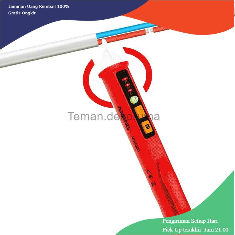 TD - PR1 ANENG Tester Pen Non Contact AC Voltage Detector 12-1000 V - VD420A