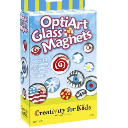 

Opti-Art Glass Magnets