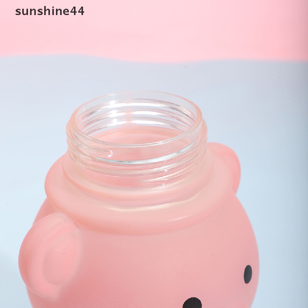 Sunshine Botol Minum Anak Portable Desain Beruang Lucu Kapasitas 800ML Untuk Olahraga / Travel