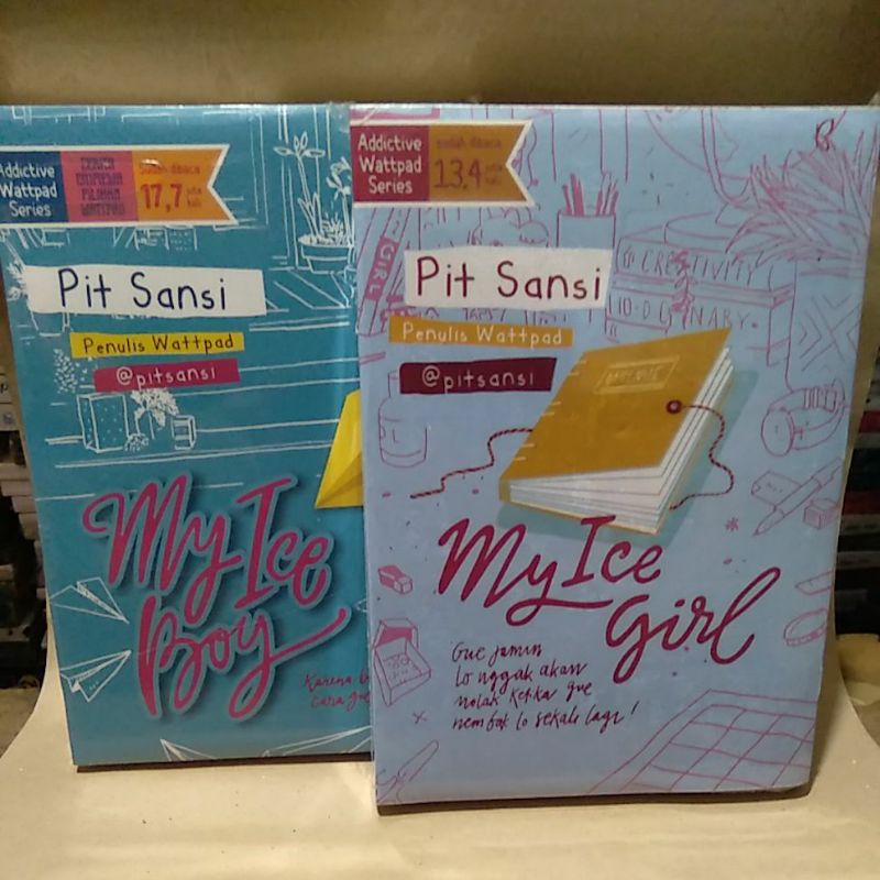 

Paket 2 Novel My Ice Boy & My Ice Girl