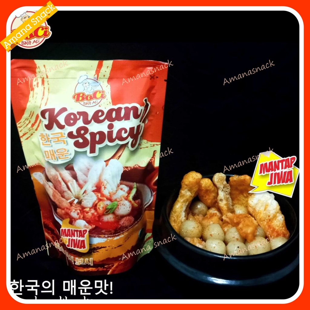 BOCI KOREAN SPICY - boci mantap jiwa best seller pedas seuhah