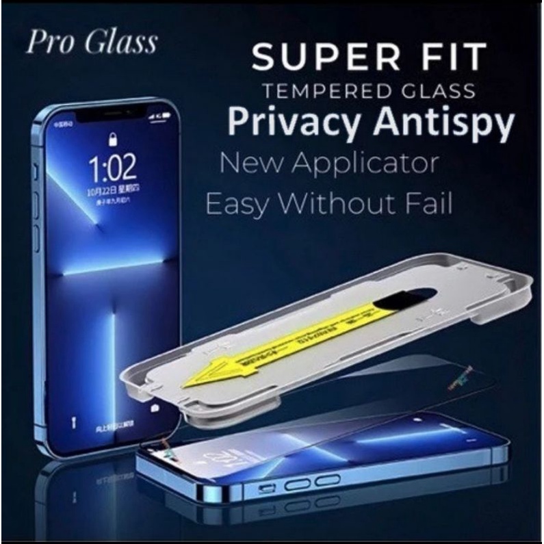 Iphone X XS XR XS MAX SUPER FIT Tempered glass privacy anti gores spy