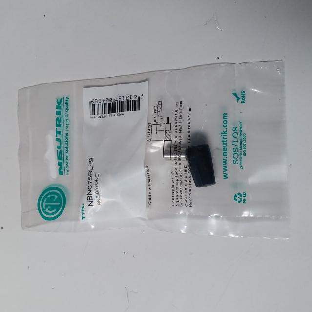 NEUTRIK BNC NBNC75BLP9