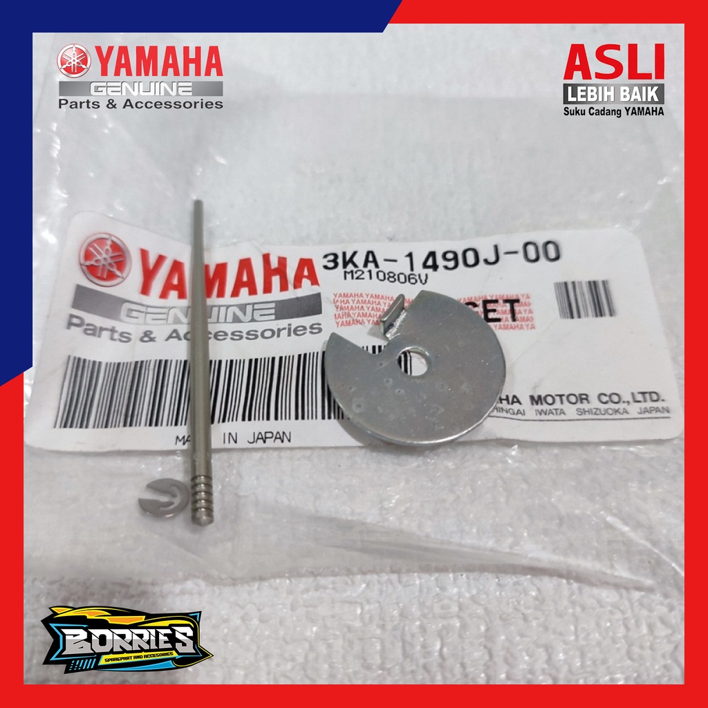 NEEDLE SET / JARUM SKEP KARBURATOR SET RX KING, RXS ASLI ORI ORIGINAL YAMAHA YGP 3KA-1490J-00