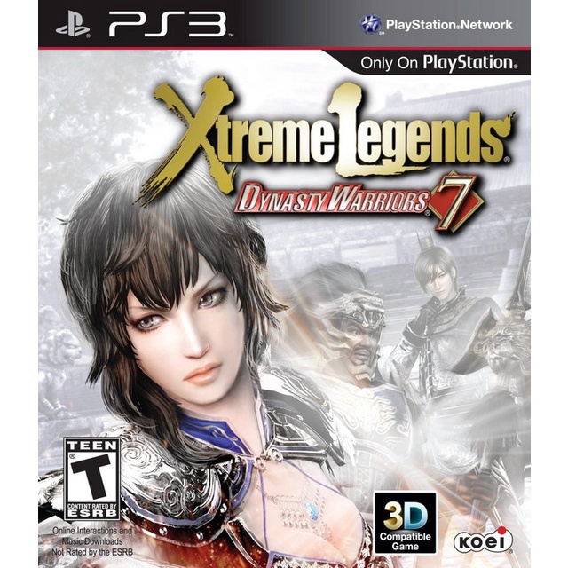 Game PS3 PKG CFW OFW HEN Dynasty Warriors 7 Xtreme Legends