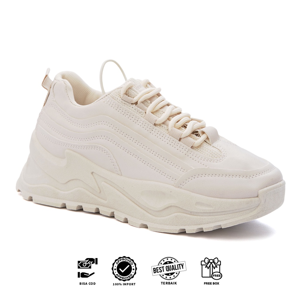 [Original Ber-Hologram] SNEAKYSHOES MISHIL SEPATU SNEAKERS WANITA CASUAL IMPORT PREMIUM - 603