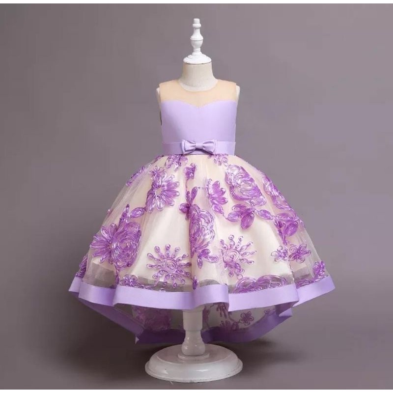 Dress pesta dan natal Lilac