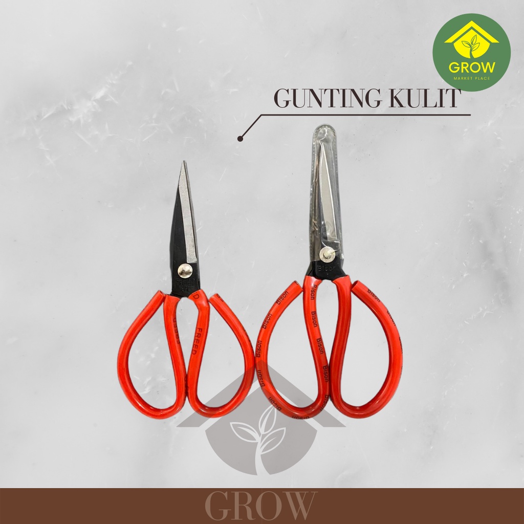 

Gunting Kodok No #1 Serbaguna BISON 8" FREED 8" / Multipurpose Scissors Kain Kertas Seng Alumunium Karton