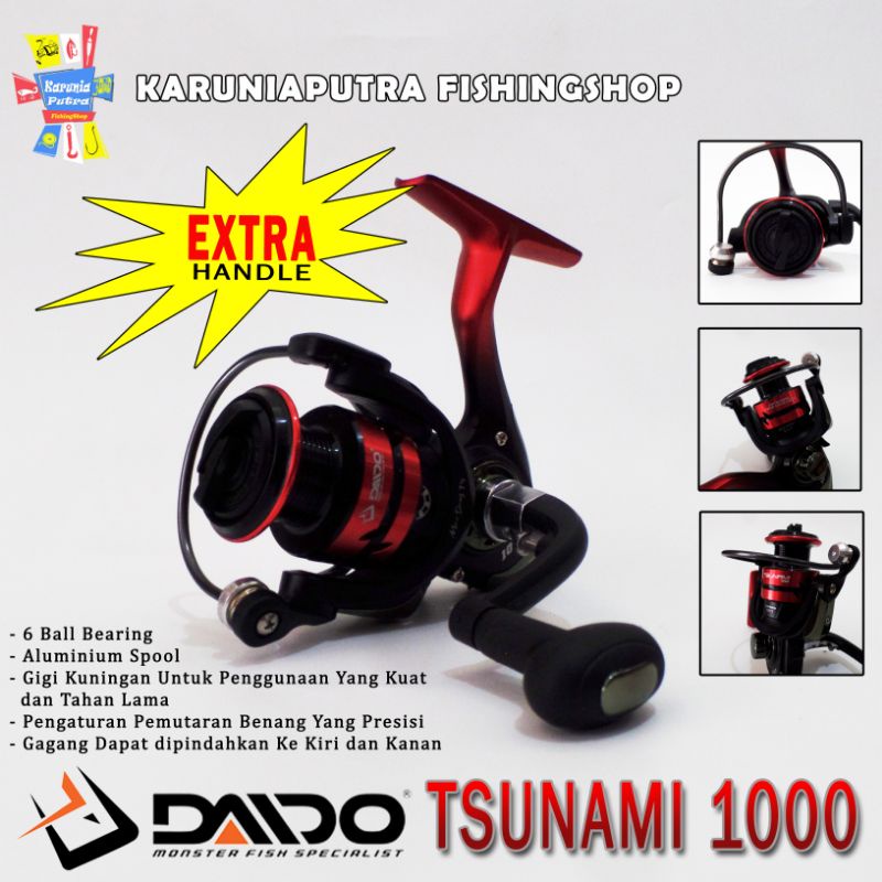Reel Daido Tsunami 6 Bearing Alumunium Spool