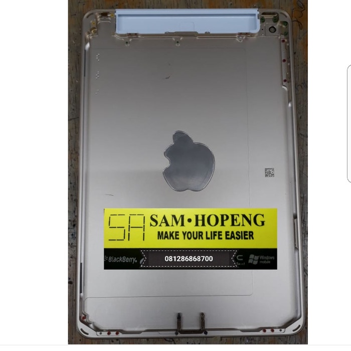 Ipad Mini 4 A1546 Wifi + Cellular Housing Casing Backdoor Back Cover