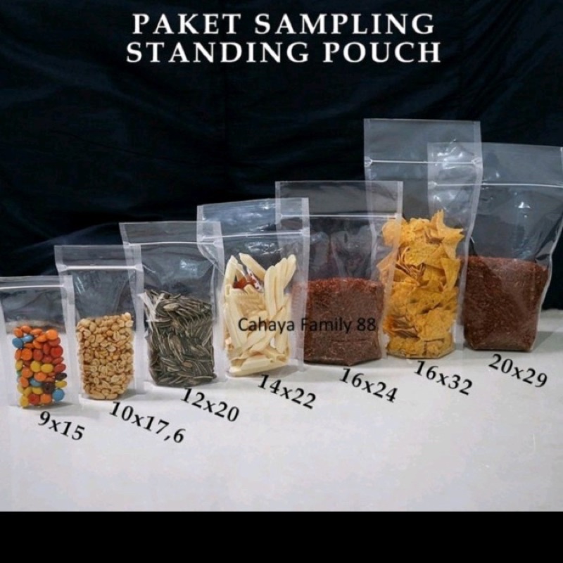 standing pouch plastik klip / plastik kuah / plastik es buah