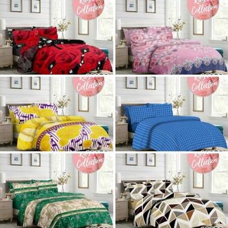 Sprei Homemade/Cleopatra Ukuran 120X200/90X200 Aesthetic Minimalis/Sprei Kotak Ala Korea Ukuran Single T20 Free Satu Sarung Bantal Satu Sarung Guling