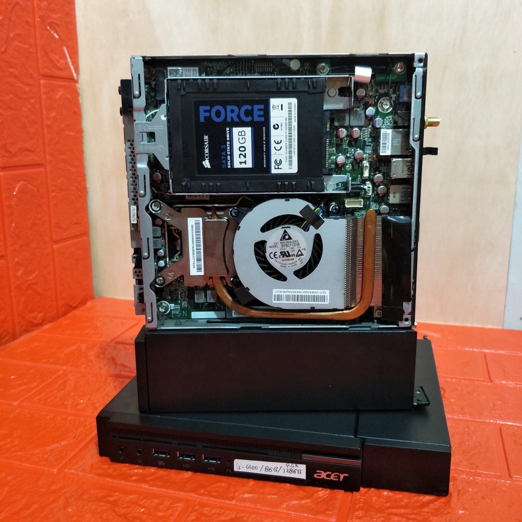 PC Mini ACER Veriton Core i3 6100 Gen6 8GB SSD 128GB