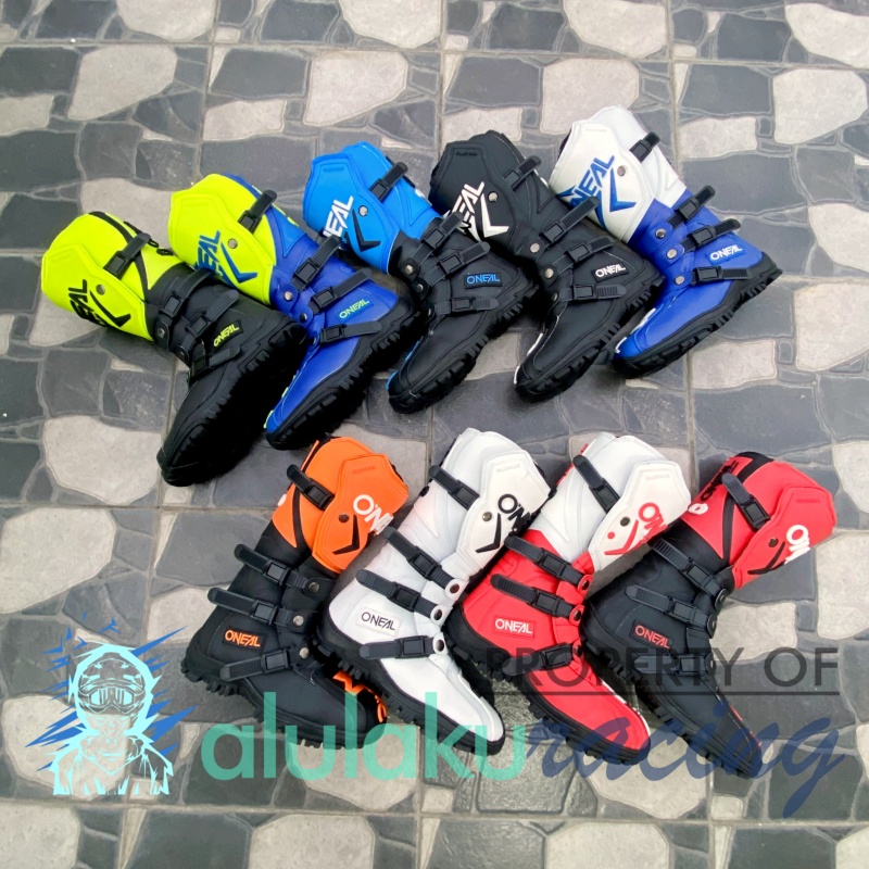 Sepatu Trail Boots Motocross MX Lokal Premium Best Quality - M2