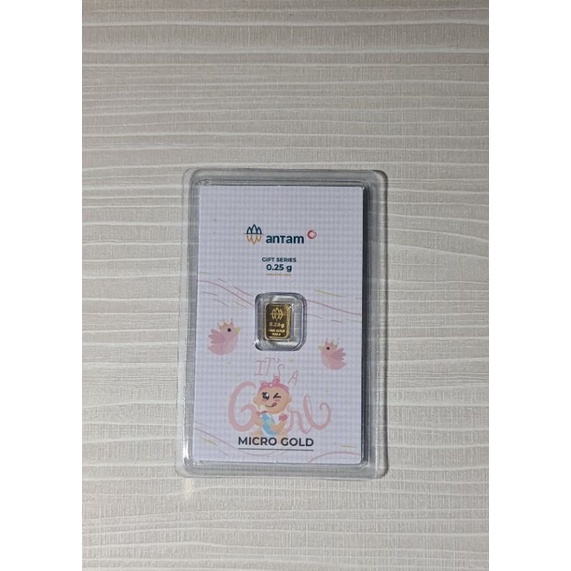 LM Antam Hartadinata Series Welcome Baby Girl 0.25gr