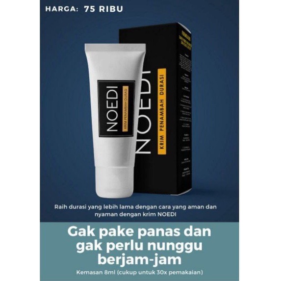 Obat kuat oles pria/ obat kuat oles pria tahan lama herbal ejakulasi dini/ obat oles NOEDI / cream t