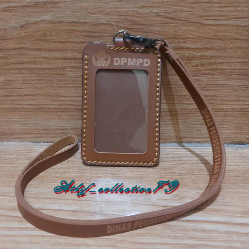 

Tempat Id Card Kulit DPMPD Kemendes Holder Id Card DPMPD DESA