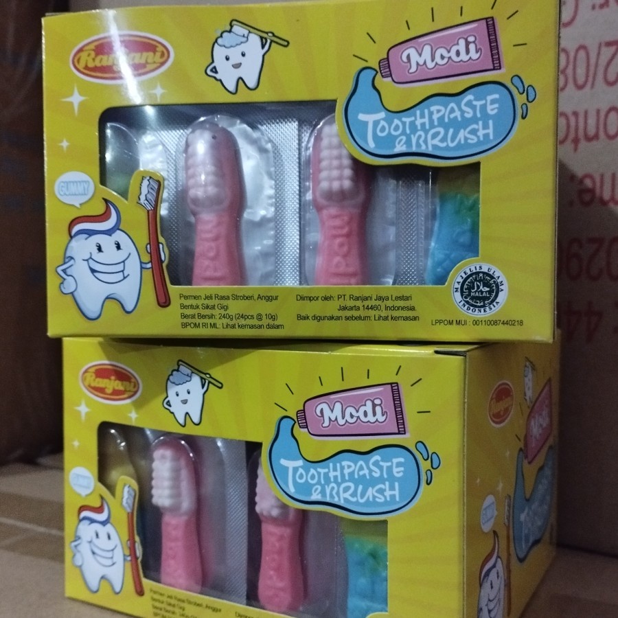 

ranjani modi toothpaste & brush gummy box