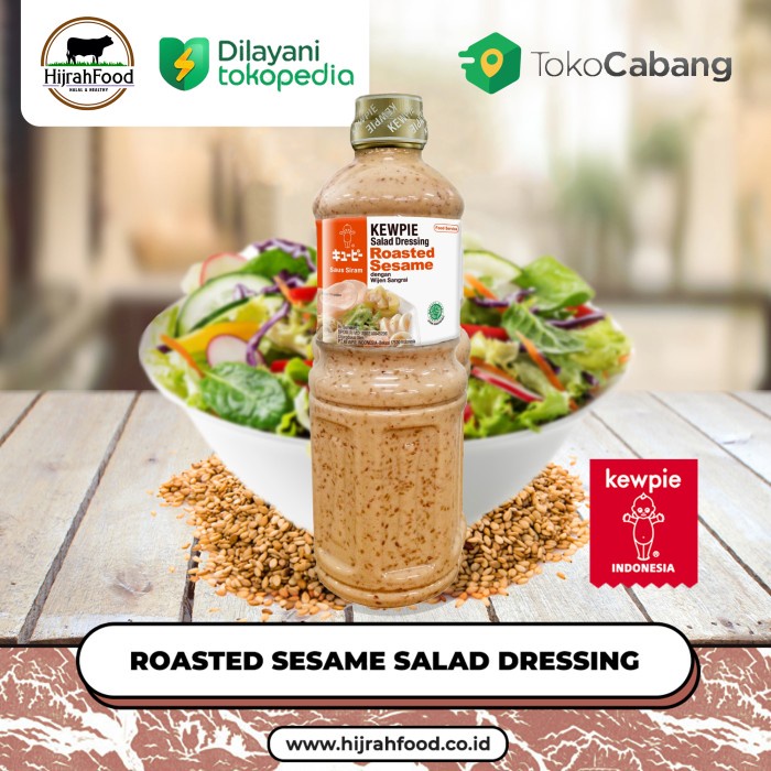 

KEWPIE SALAD DRESSING ROASTED SESAME / WIJEN SANGRAI (1 LITER)