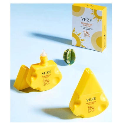 Veze Krim Tabir Surya Wajah Tubuh Sun Block Gel Isolasi Untuk Pria Wanita Pelembab dan Pemutih Tahan Air