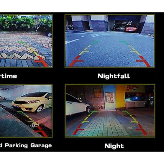 KAMERA MUNDUR MOBIL BULAT UNIVERSAL - CCD DAN INFRARED