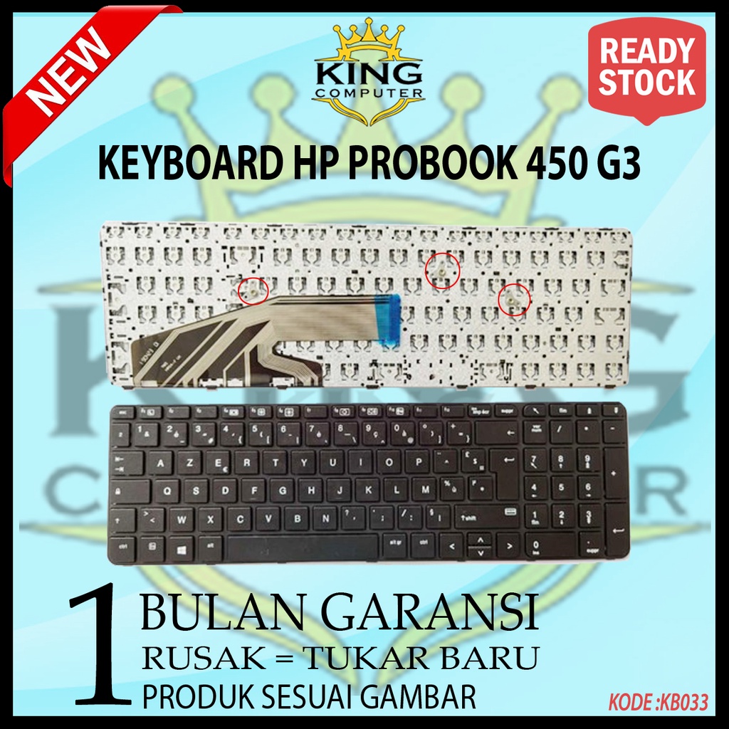 Keyboard HP ProBook 450 G3, 455 G3, 470 G3, 650 G2, 655 G2