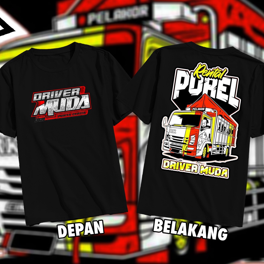 3bee.store - Kaos Driver Muda - Baju Driver Muda - Kaos Driver Muda Terbaru - Baju Driver Muda Terba