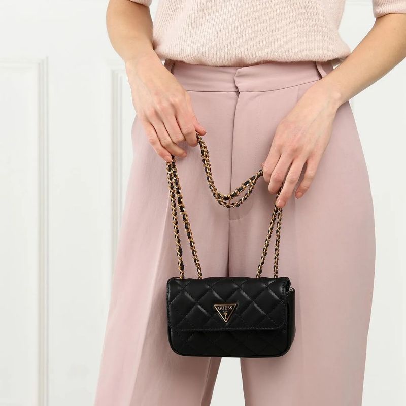 GUESSS Cessily quilted mini crossbody bag