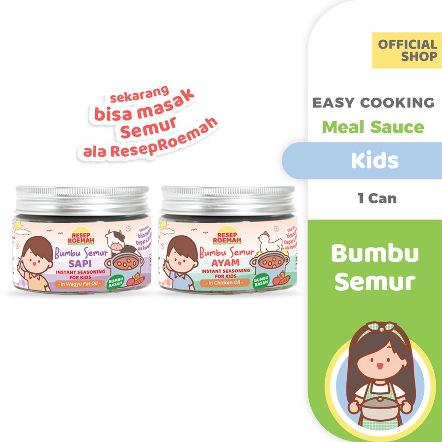 

ResepRoemah Bumbu Semur Kecap Instan Anak / Kids / Healthy Seasoning / No MSG