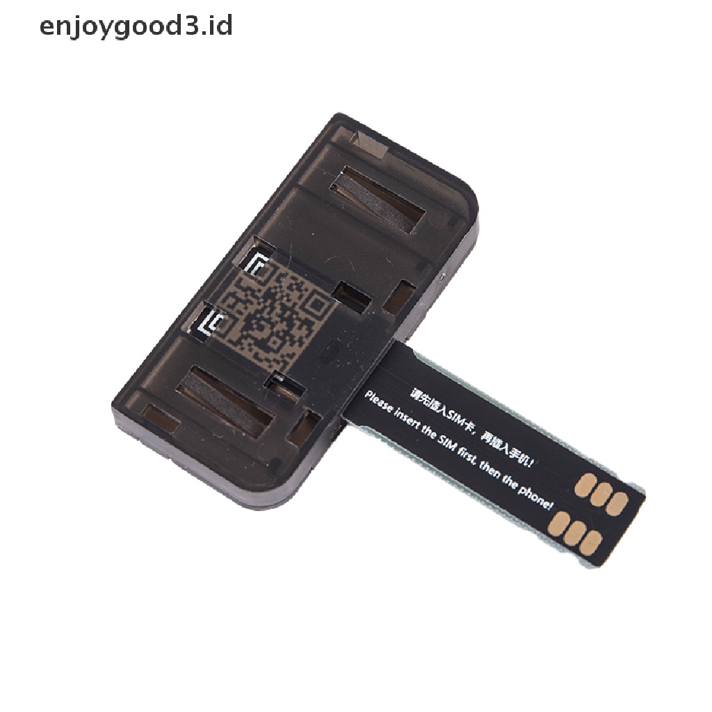 Adapter Card Reader SIM Nano Mini Plug And Play Untuk Handphone Android