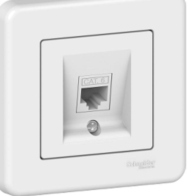 SCHNEIDER LEONA SOKET DATA CAT6 OUTLET RJ45