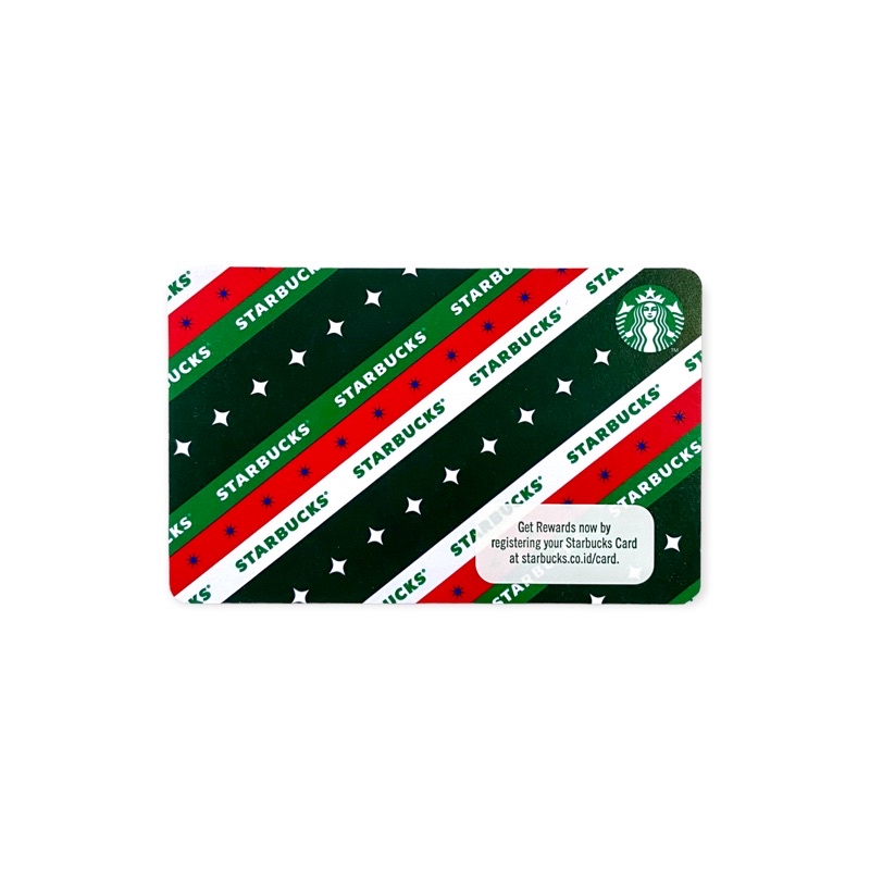Holiday Green Cup Starbucks Card Indonesia Kartu Paper Christmas 2022