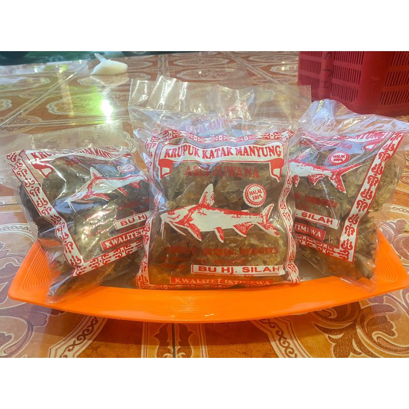 

Krupuk Gelembung ikan Manyung ( Siap Goreng)