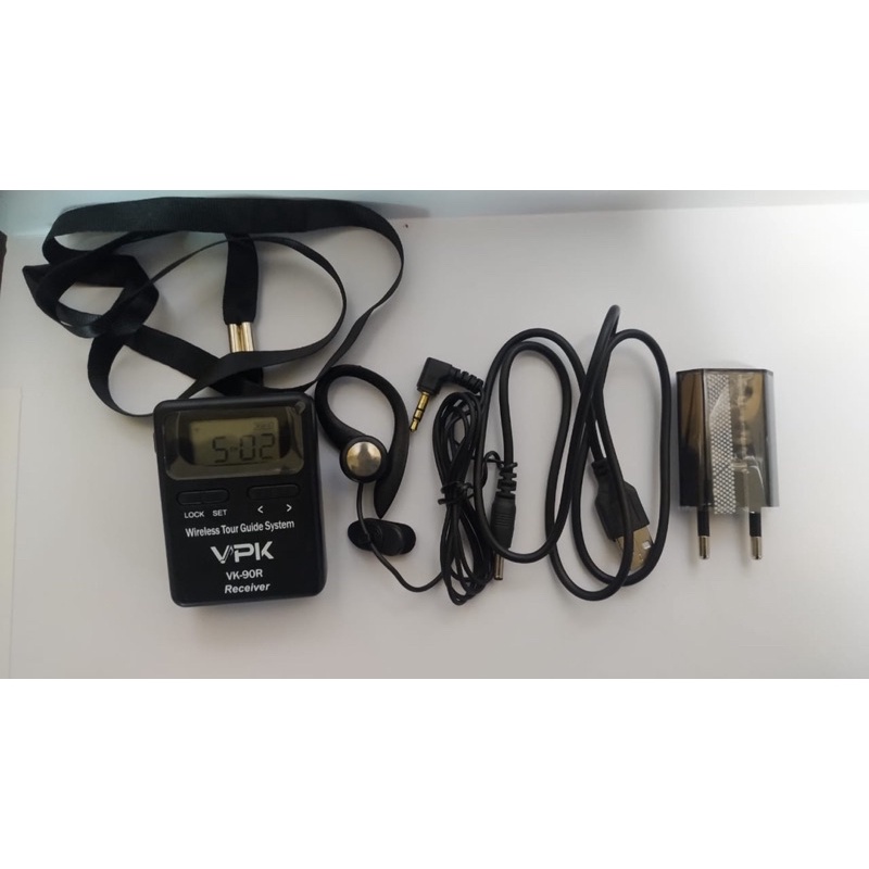 Wireless Tour Guide System Reveiver VPK VK-90R