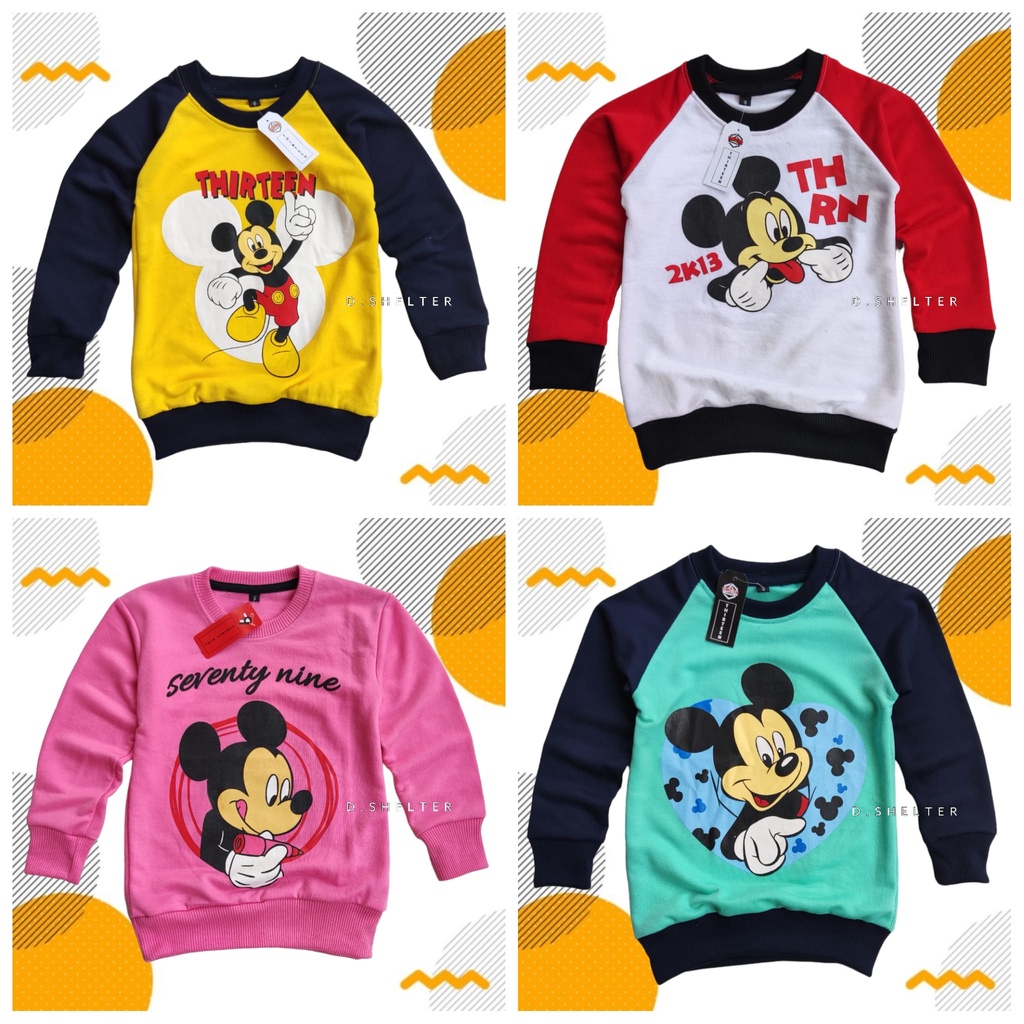 SWEATER ANAK UMUR 1-6 TAHUN / D.SHELTER