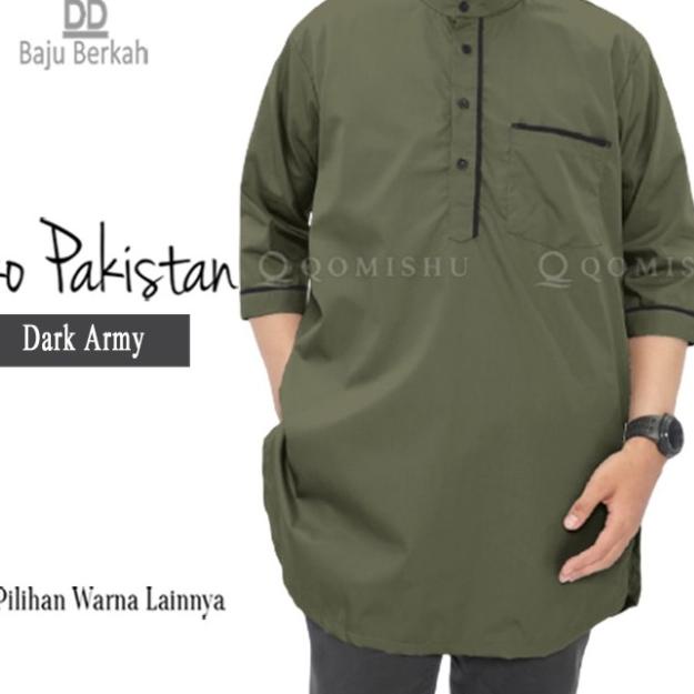 PROMO KOKO PAKISTAN PRIA QAP JUMBO - Coklat Tua, XL