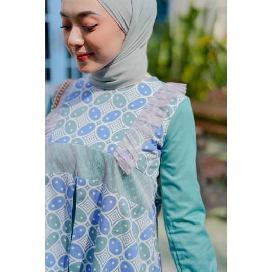 Batik Atasan Blouse Wanita Baju Wanita Blus Batik Kekinian Murah