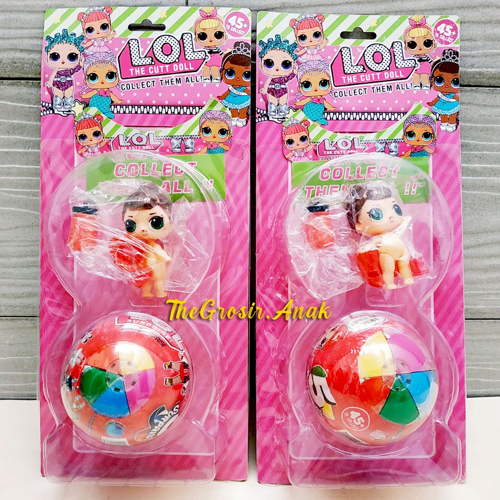 LOL The Cut Doll Surprise Ball Mainan Bola Kejutan Mini Figure L.O.L