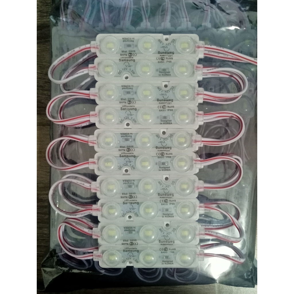 LED MODUL SAMSUNG - 12V - 3 MATA - ORIGINAL