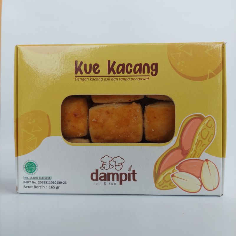 

Kue Kacang mini pack Roti Dampit
