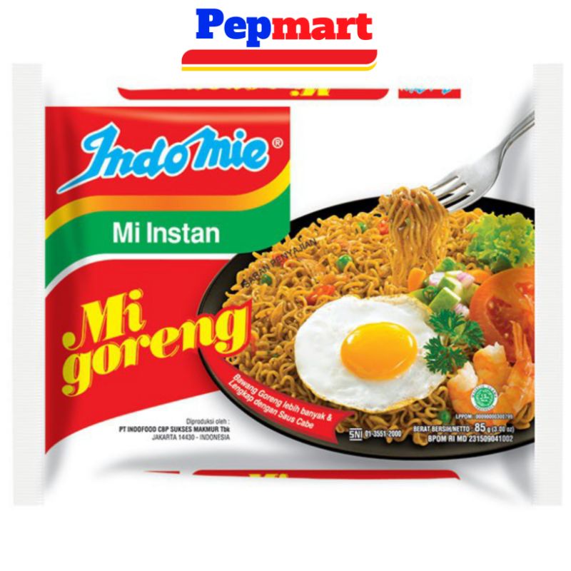 

Indomie Goreng 85 Gr / Pepmart