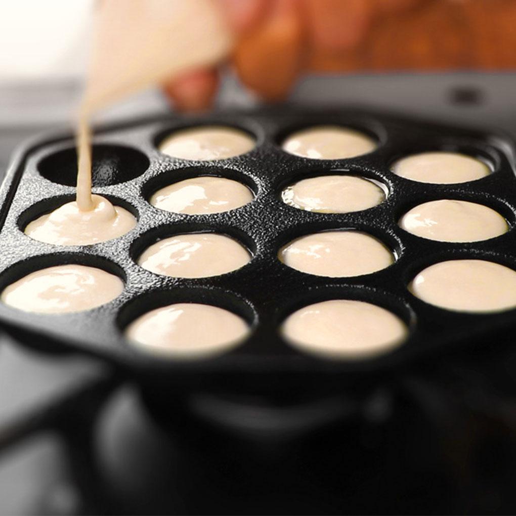 Takoyaki Baking Pan Multi Fungsi Bola Cor Bulat Barbecue Plate Anti Lengket Tahan Aus Alat Masak Restoran