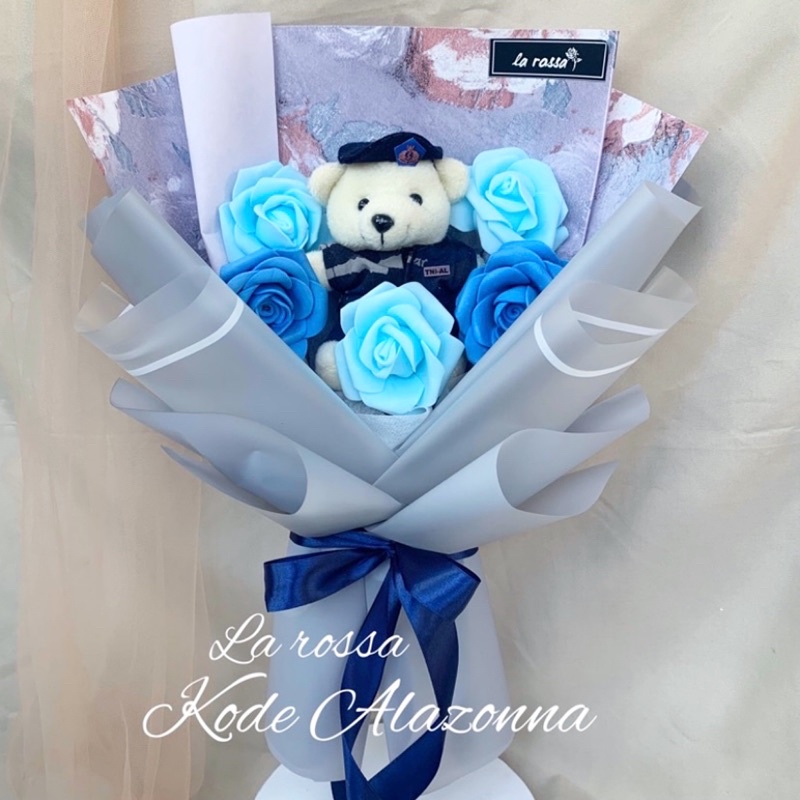 Buket Boneka Profesi TNI, Polisi dan Pelayaran / buket boneka profesi TNI angkatan laut / buket bone