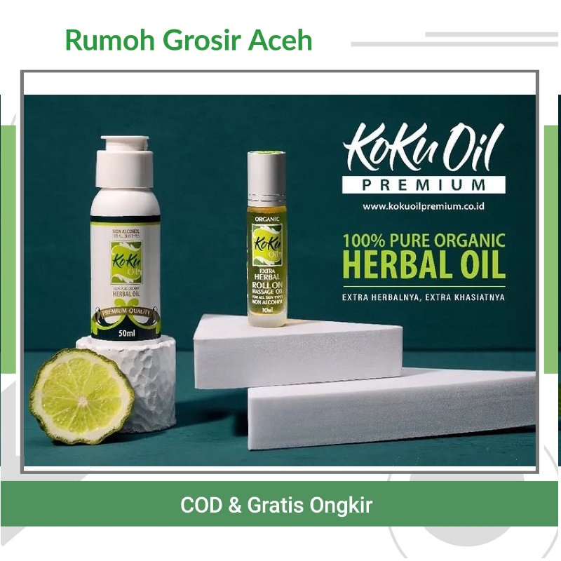 {ACEH} KOKU OIL Minyak Herbal | Minyak Aromaterapi