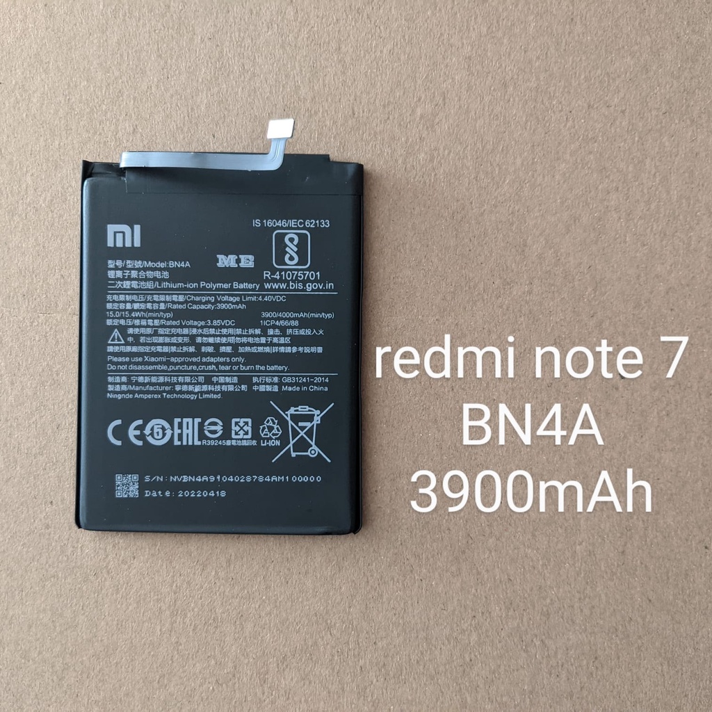 Baterai Redmi Note 7 PRO - BN4A