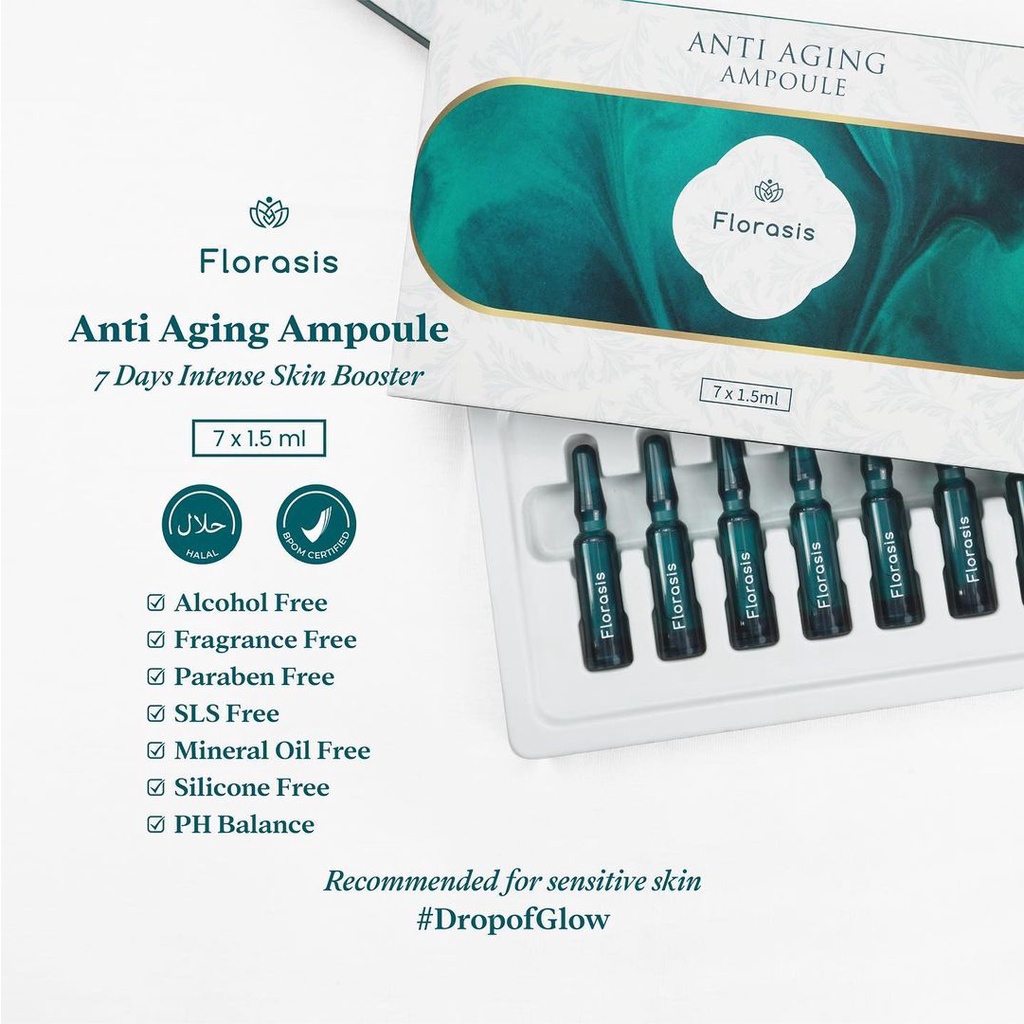 Jual FLORASIS Brightening Ampoule AntiAging Ampoule Anti Acne Ampoule