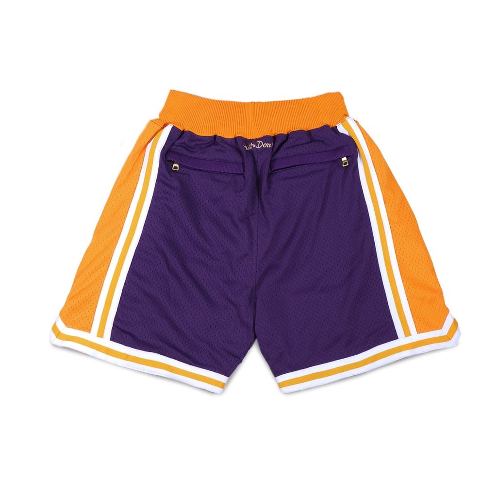 Mitchell &amp; Ness Just Don Lakers Road 1996 Shorts Purple