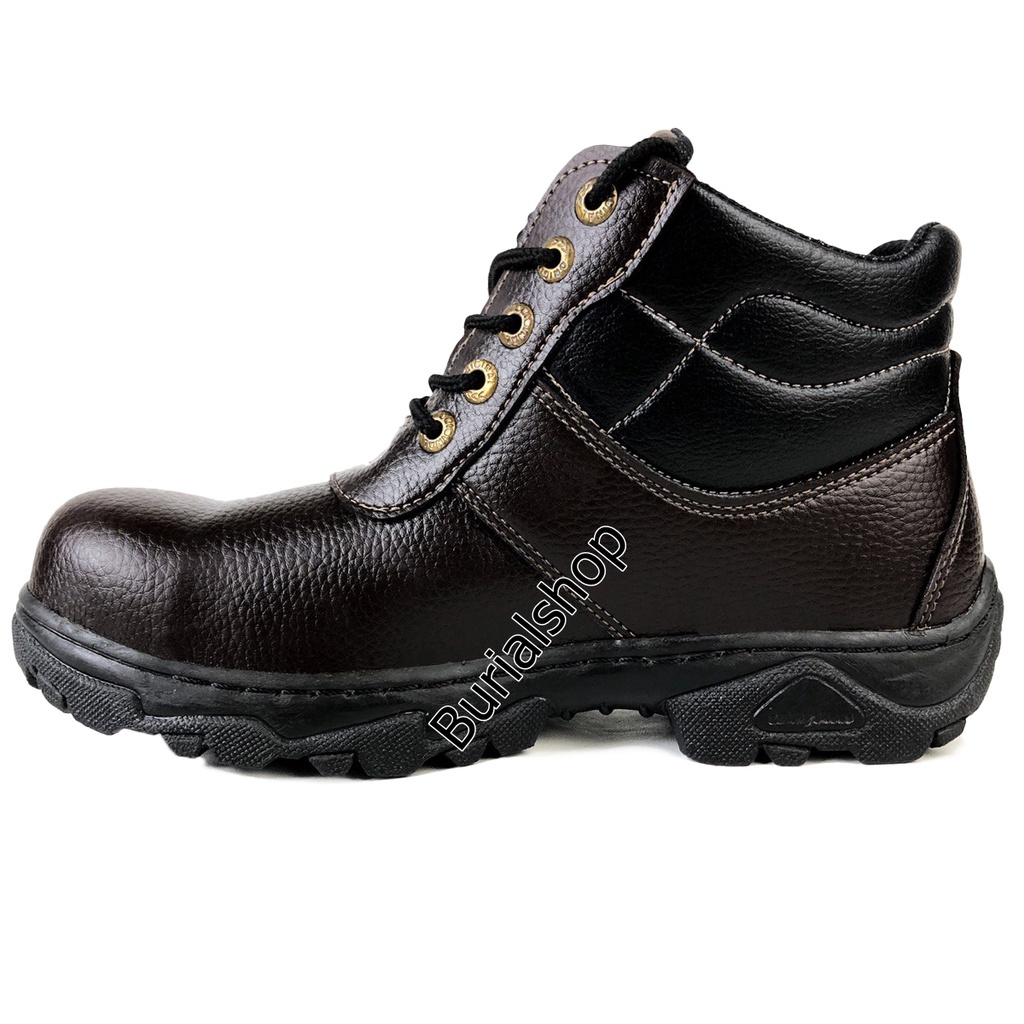 Safety safety Safety Safety Boot Original Septi Pria Ujung Besi Sefty Shoes Septy Proyek Cowok Lapangan Terbaru BS Safety