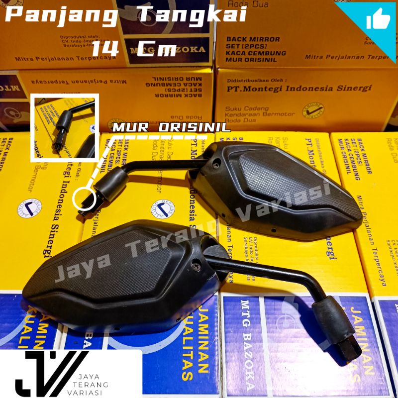 SPION HONDA VARIO NEW ORI MONTEGI KACA ORIGINAL / Spion vario 150 / spion vario /spion vario125 /spion vario 125 variasi /spion vario 150 variasi