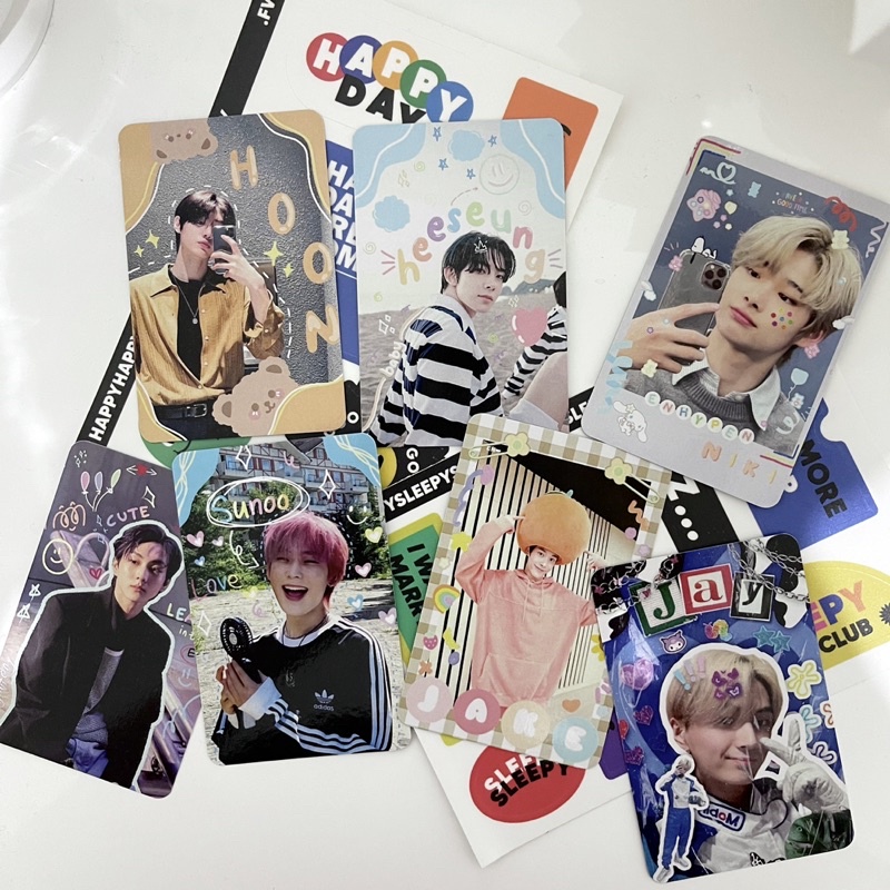 Jual Enhypen Fanmade Deco Photocard Shopee Indonesia 